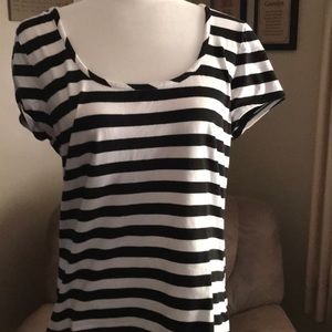 White House Black Market striped XL top